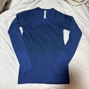 Lululemon Blue Swifty Top